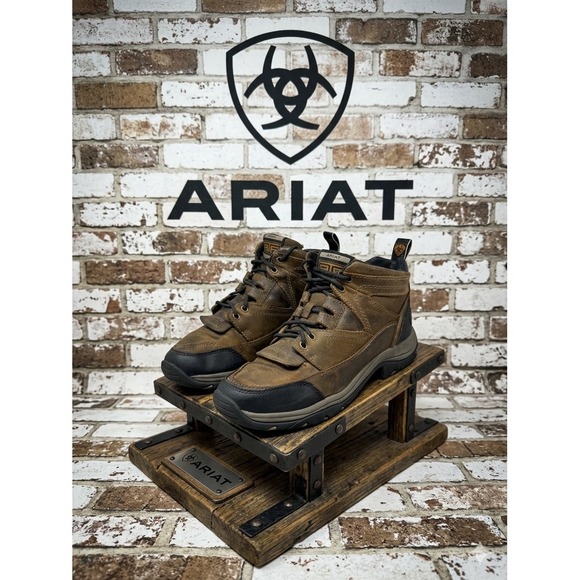 Ariat Terrain H2O ?Waterproof‎ Copper Leather Endurance Boots 10002183 Mens 9D main image 11